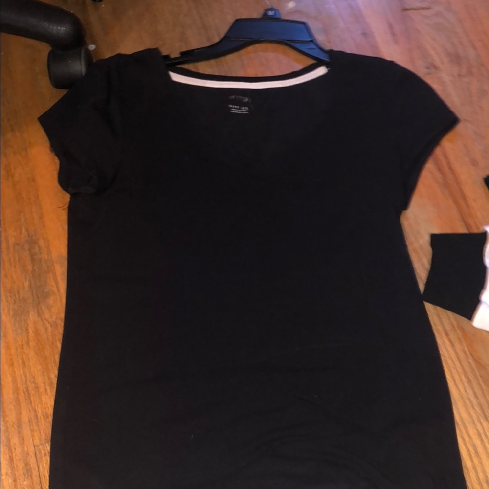 black shirt